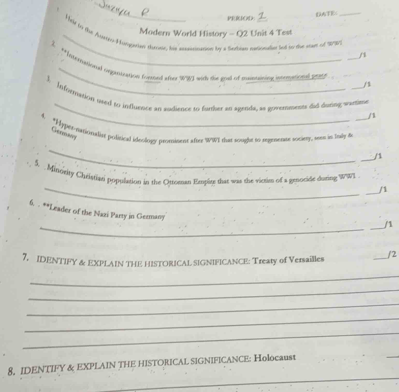 1. heir to the austro - hungarian throne, his assassination by a serbia…