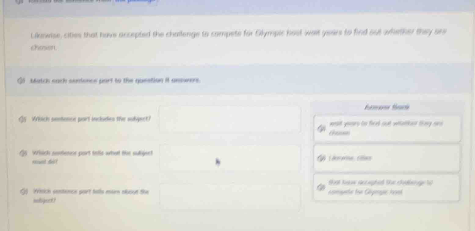 likewise, cities that have accepted the challenge to compete for olympi…