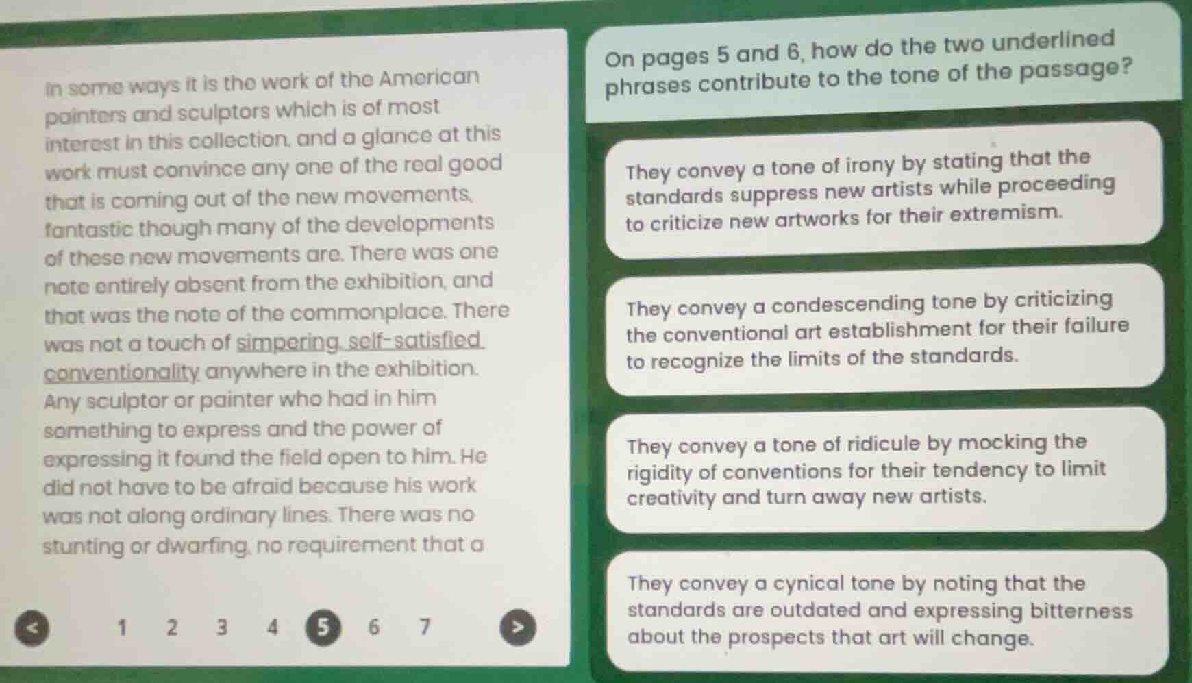 in some ways it is the work of the american painters and sculptors whic…