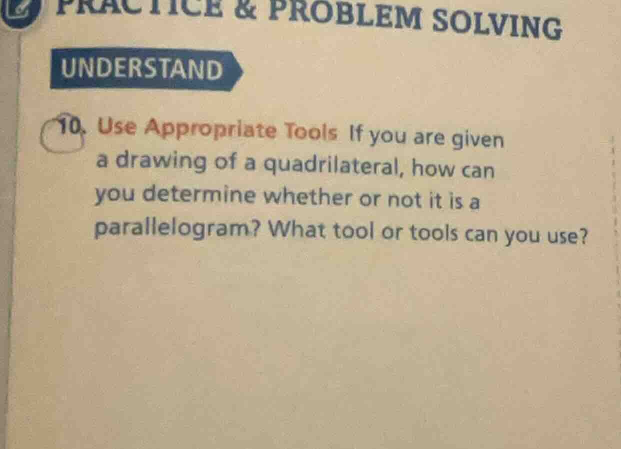 practice & problem solving understand 10. use appropriate tools if you …