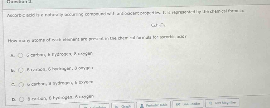 question 3. ascorbic acid is a naturally occurring compound with antiox…