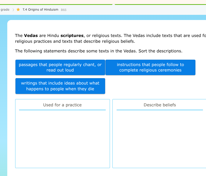 the vedas are hindu scriptures, or religious texts. the vedas include t…