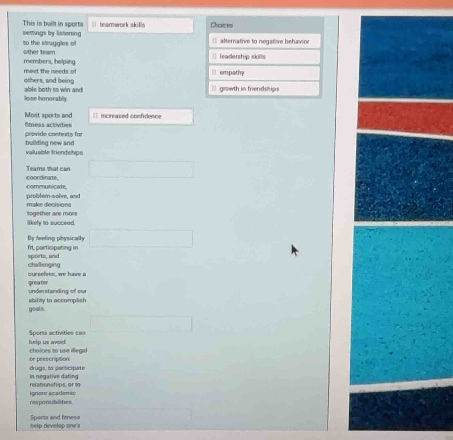 this is built in sports settings by listening to the struggles of other…