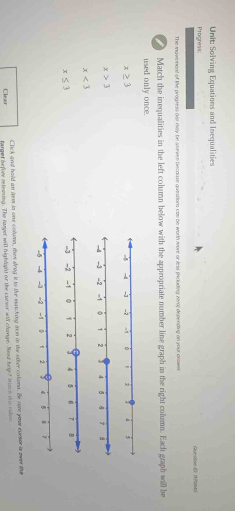 unit solving equations and inequalities progress. the movement of the p…