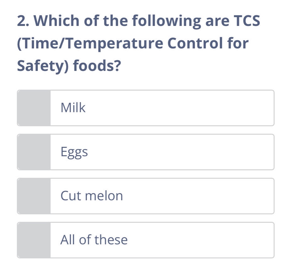 2. which of the following are tcs (time/temperature control for safety)…