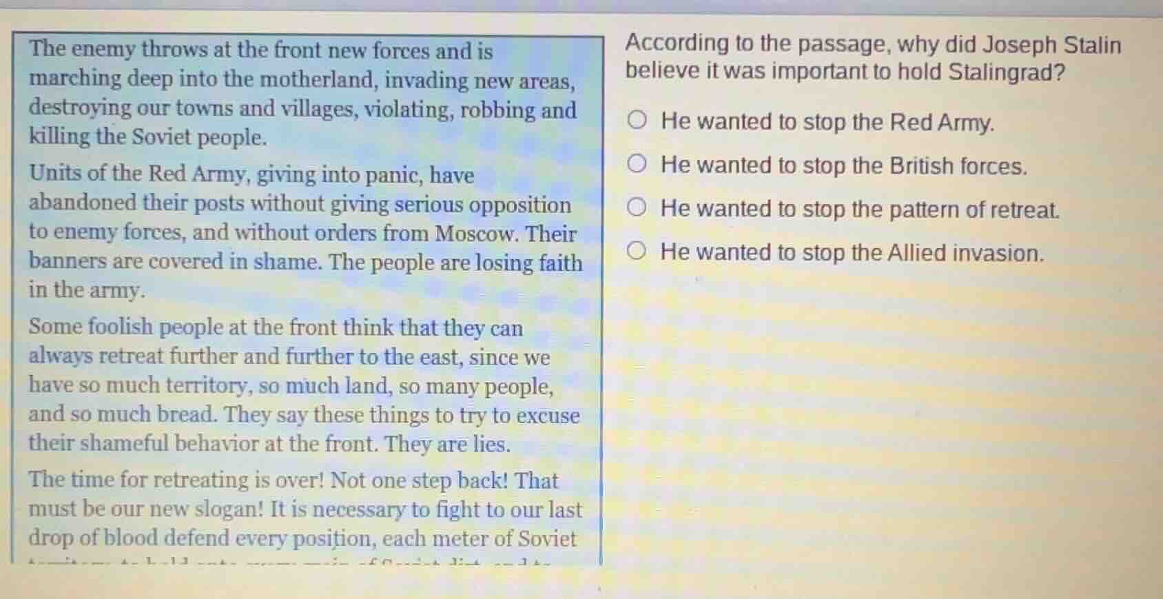 the enemy throws at the front new forces and is marching deep into the …