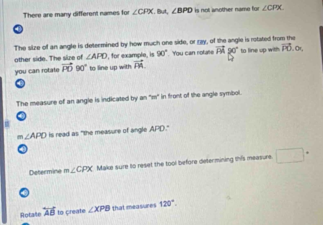 there are many different names for $\\angle cpx$. but, $\\angle bpd$ is…