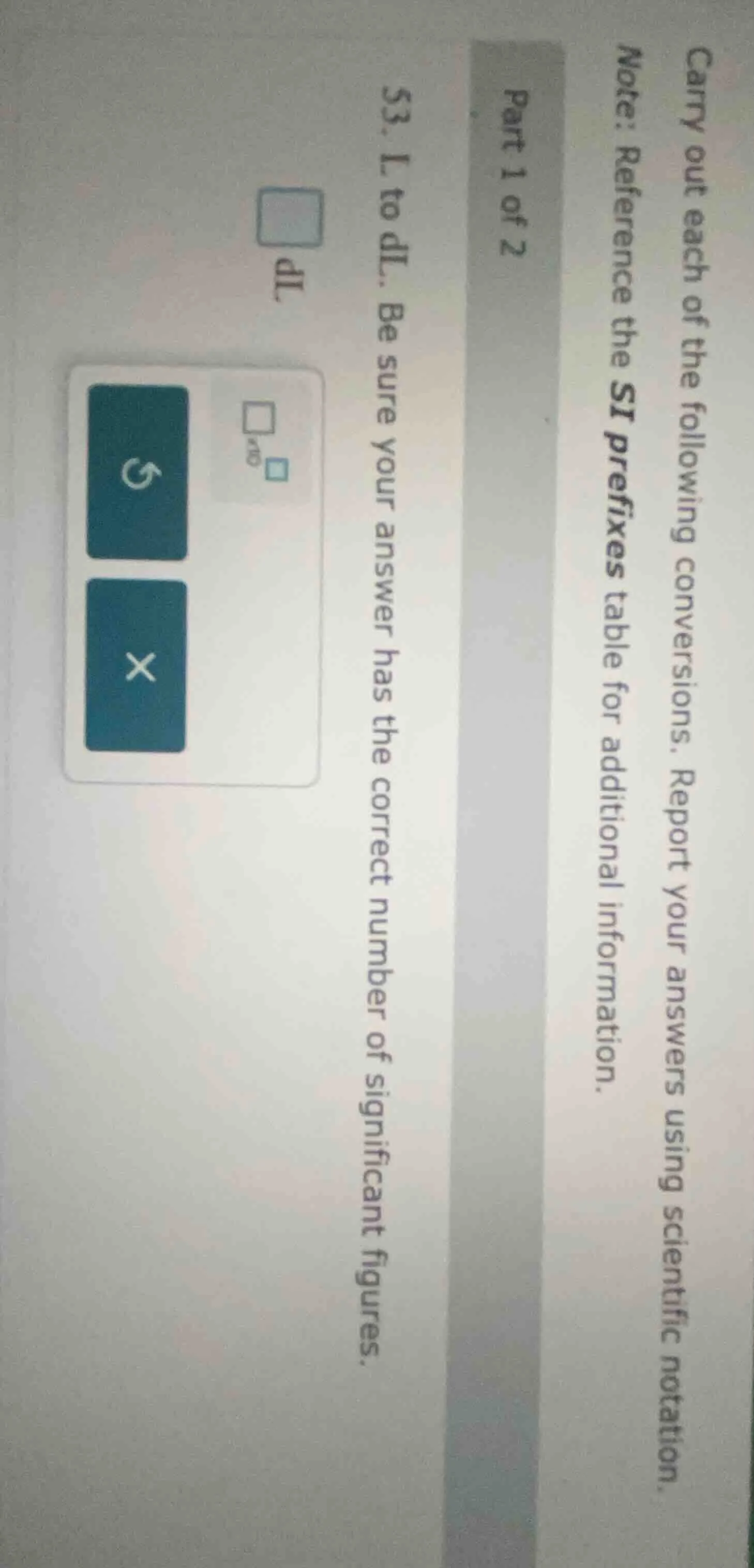 carry out each of the following conversions. report your answers using …