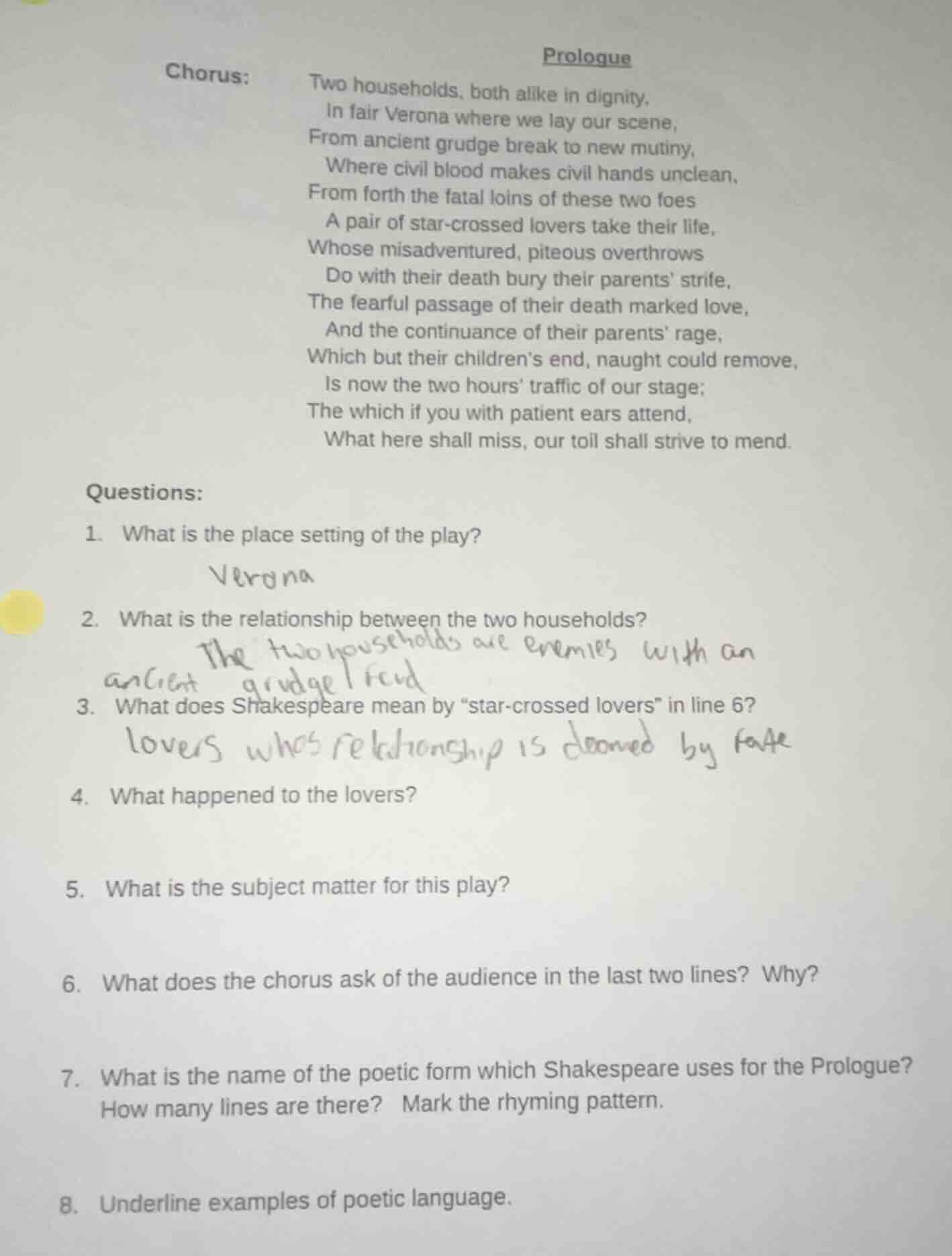 prologue chorus: two households, both alike in dignity, in fair verona …