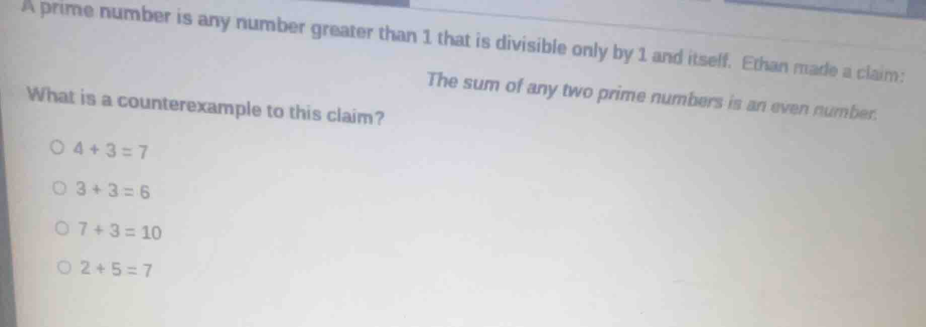 a prime number is any number greater than 1 that is divisible only by 1…