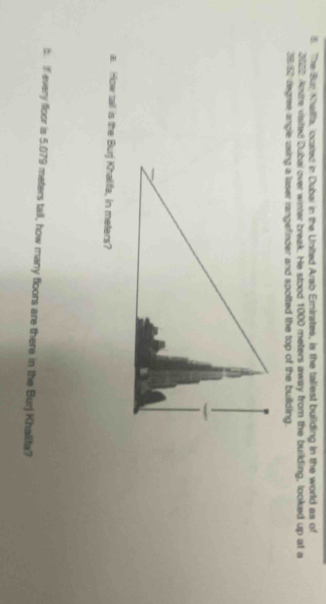 5. the burj khalifa, located in dubai in the united arab emirates, is t…