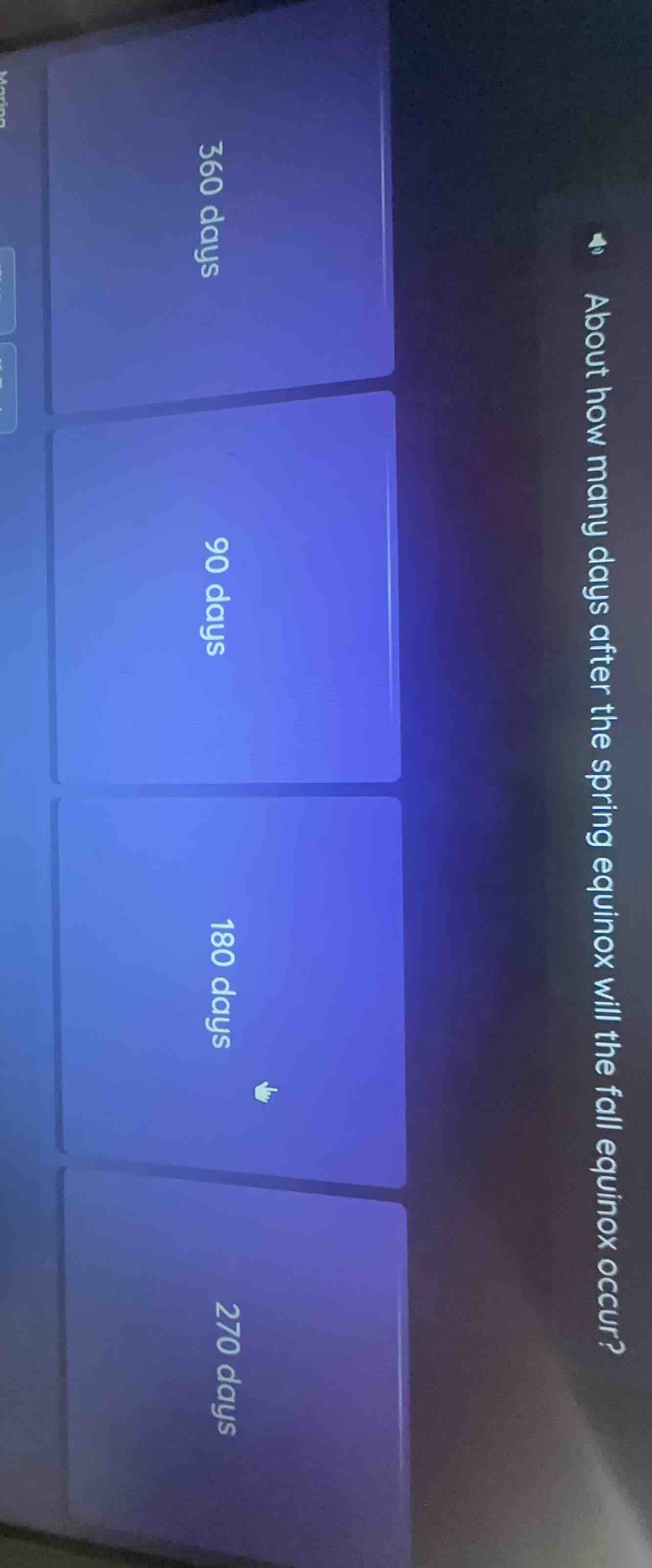 about how many days after the spring equinox will the fall equinox occu…