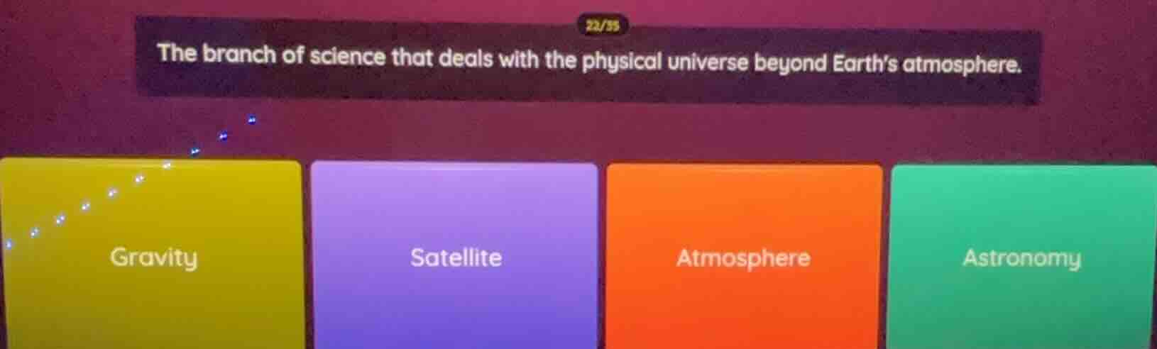 the branch of science that deals with the physical universe beyond eart…