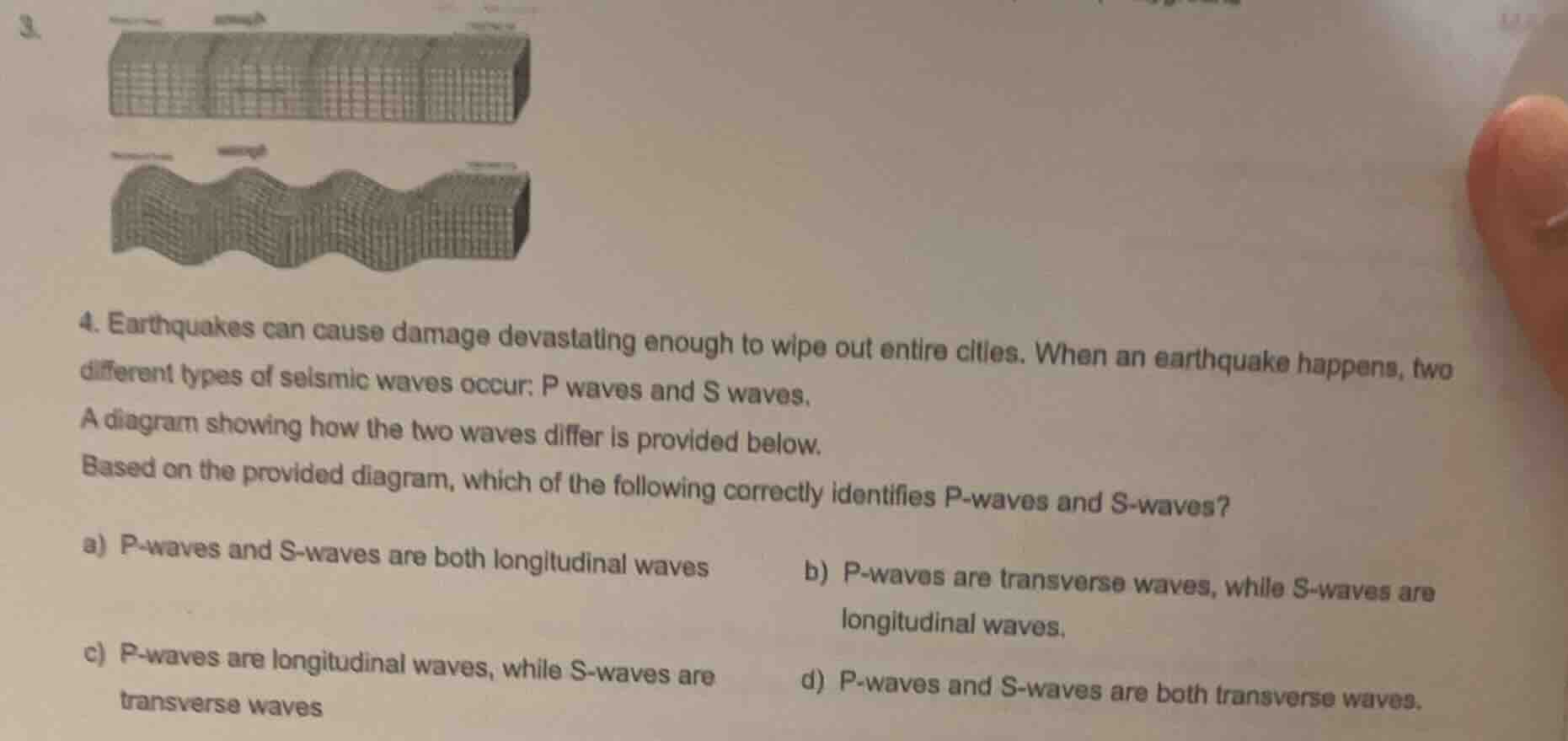 4. earthquakes can cause damage devastating enough to wipe out entire c…
