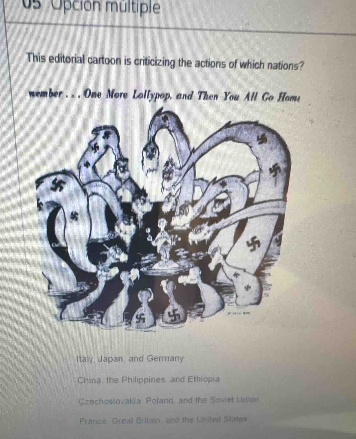05 opcion múltiple this editorial cartoon is criticizing the actions of…