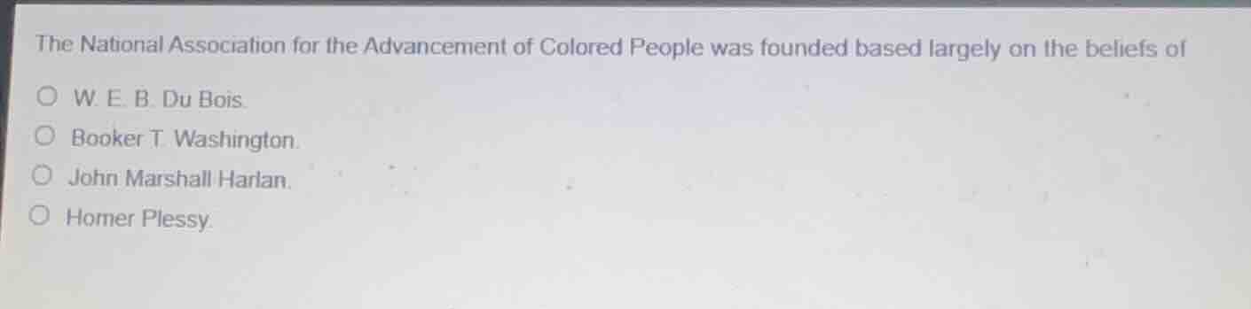the national association for the advancement of colored people was foun…