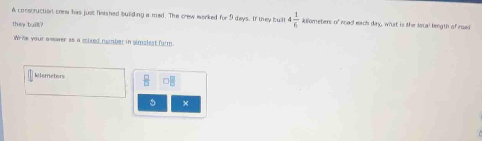 a construction crew has just finished building a road. the crew worked …