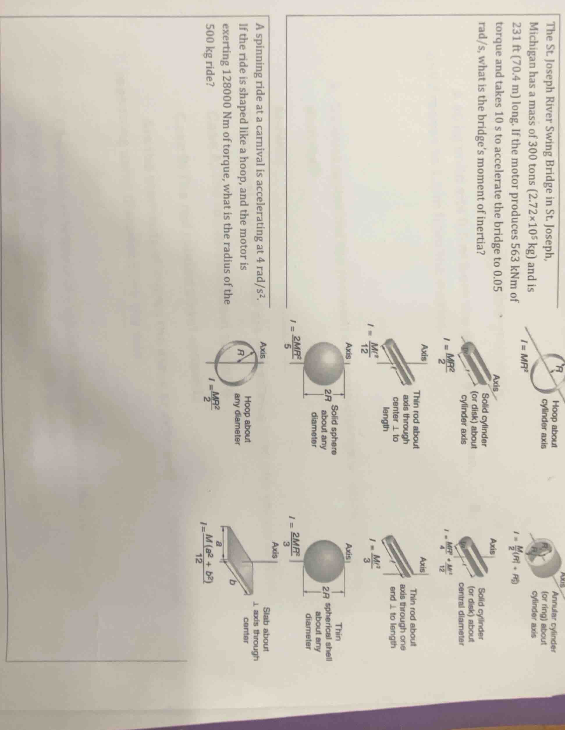 the st joseph river swing bridge in st joseph, michigan has a mass of 3…