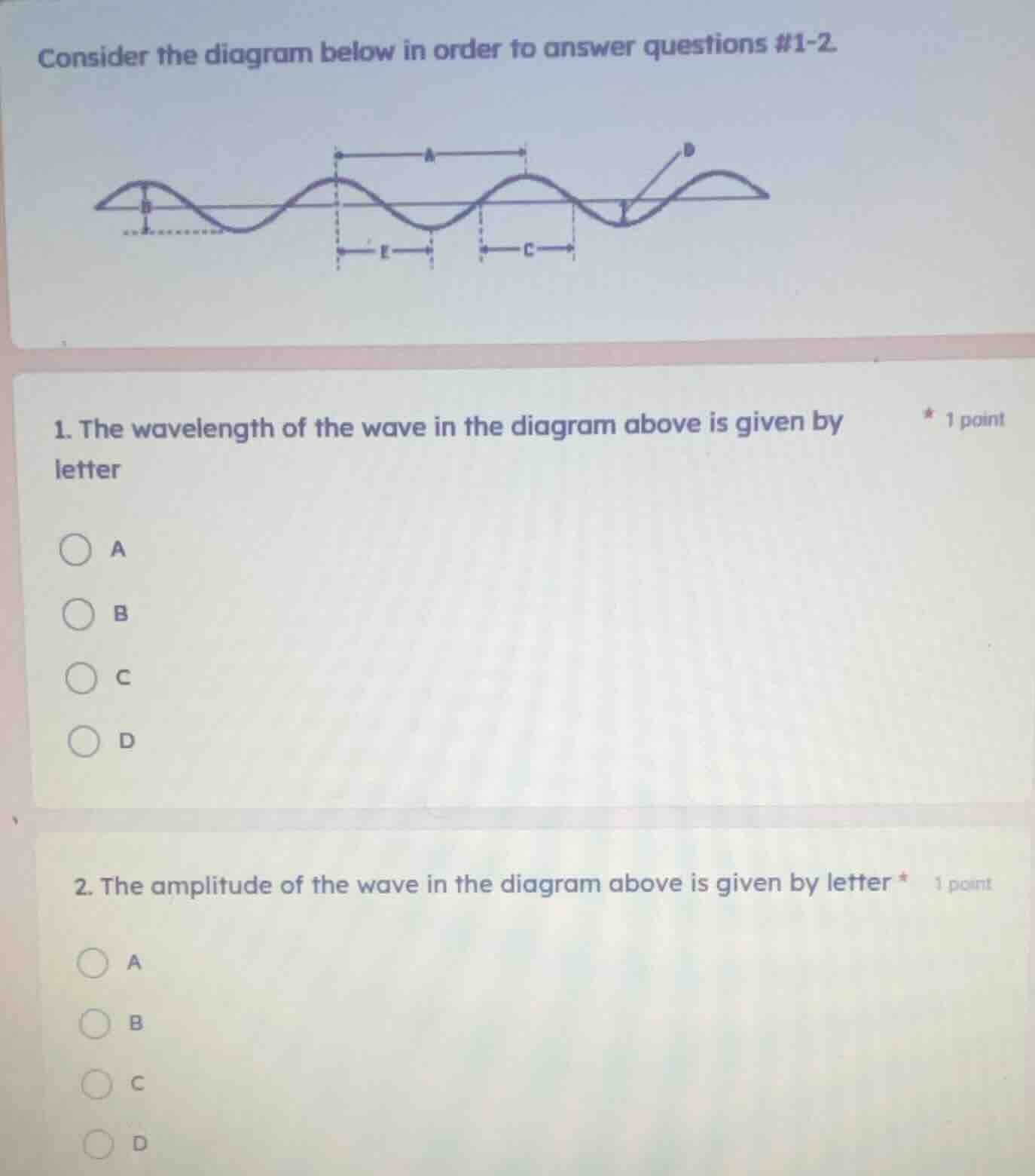 consider the diagram below in order to answer questions #1-2. 1. the wa…