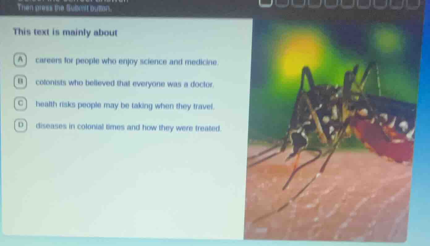 then press the submit button. this text is mainly about a careers for p…