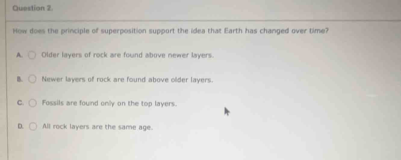 question 2. how does the principle of superposition support the idea th…