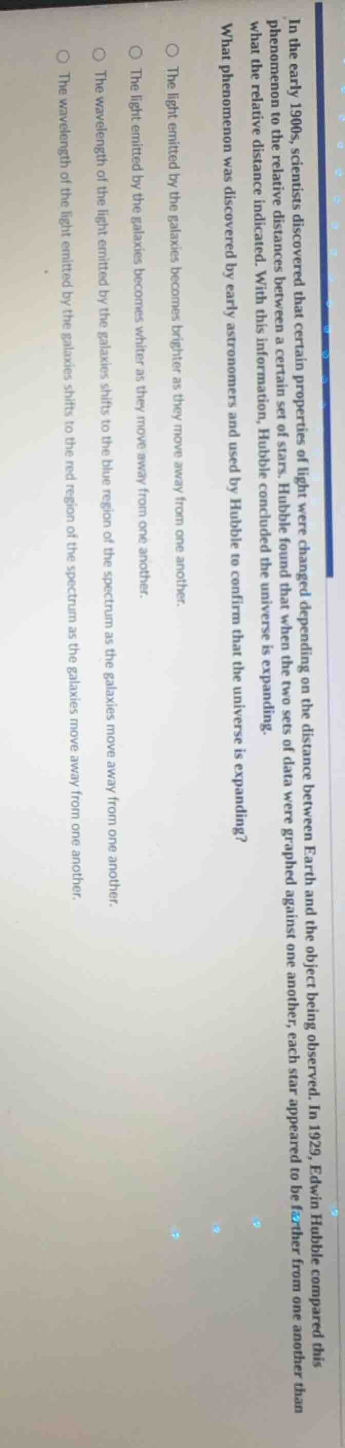 in the early 1900s, scientists discovered that certain properties of li…