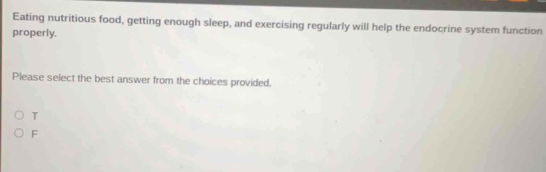 eating nutritious food, getting enough sleep, and exercising regularly …