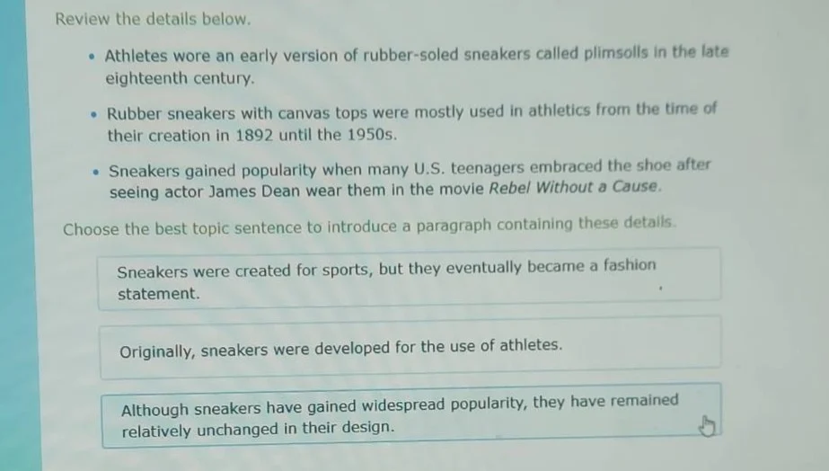 review the details below. - athletes wore an early version of rubber - …