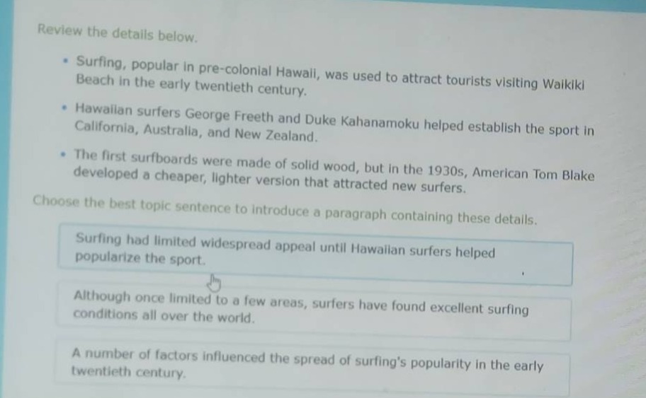 review the details below. - surfing, popular in pre - colonial hawaii, …