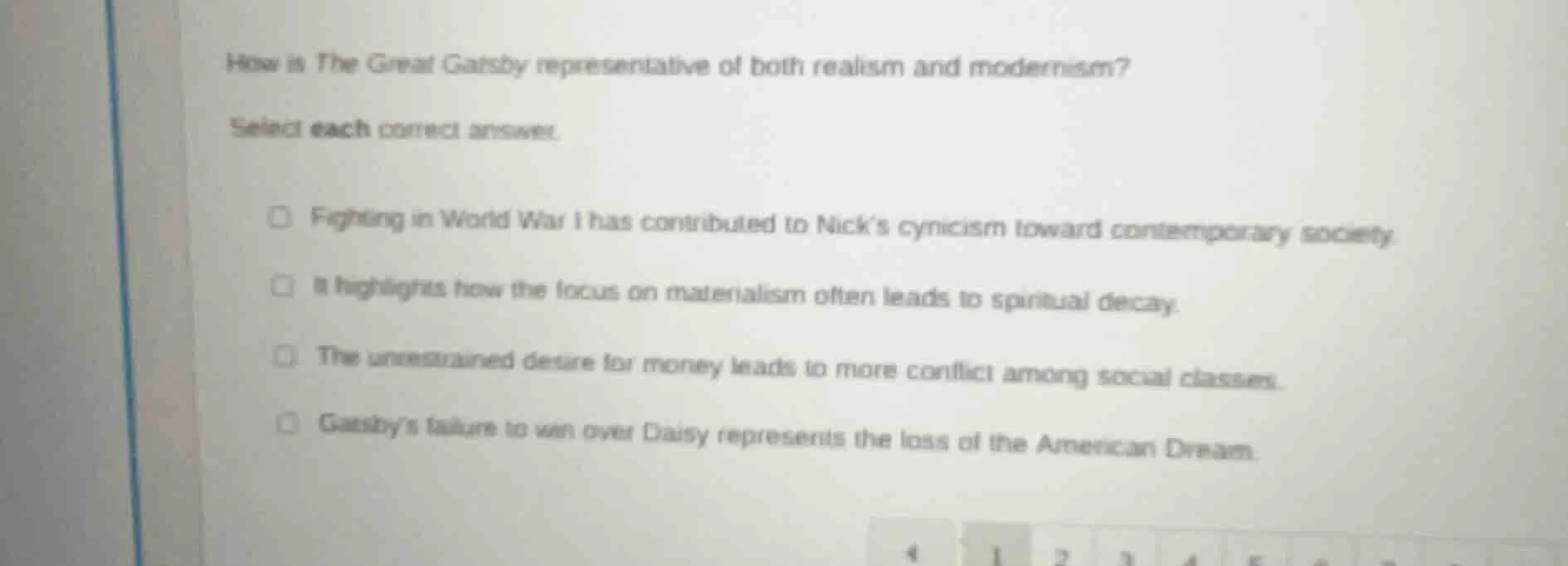 how is the great gatsby representative of both realism and modernism? s…