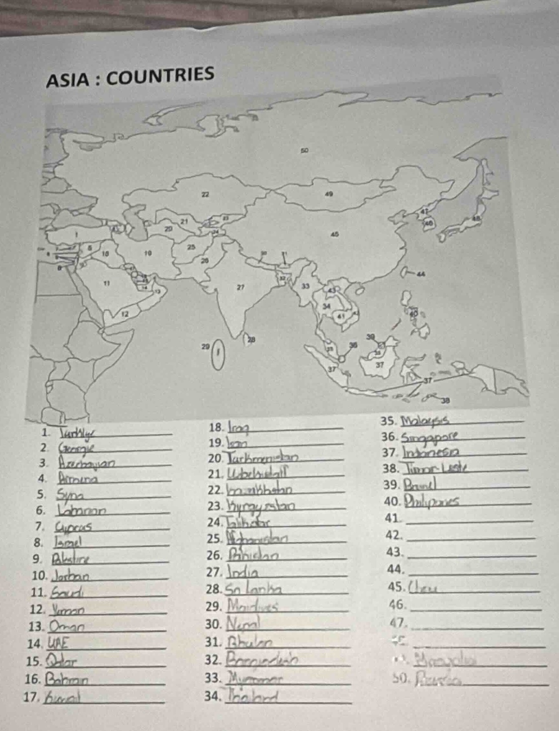 asia : countries 1. 2. 3. 4. 5. 6. 7. 8. 9. 10. 11. 12. 13. 14. 15. 16.…