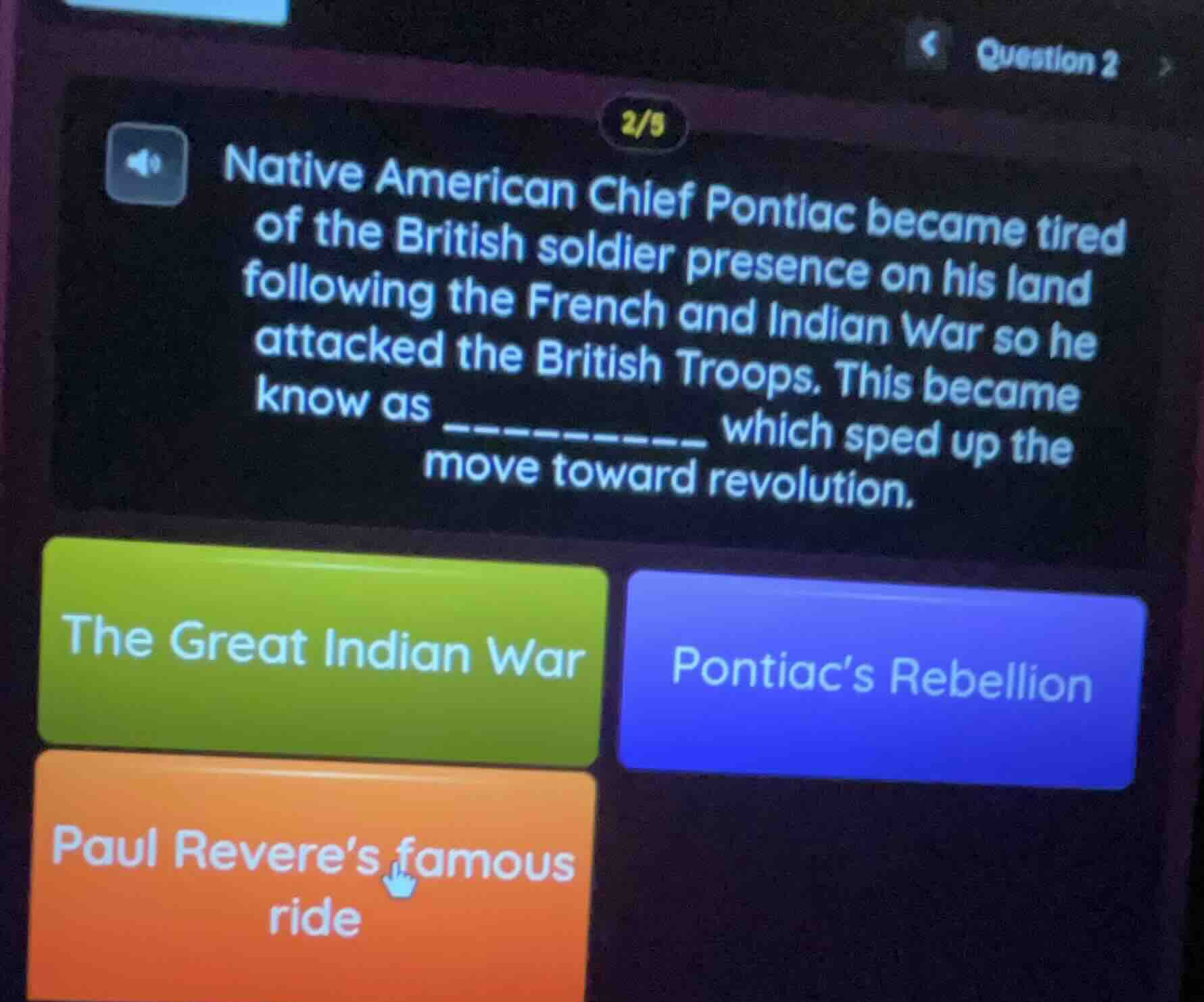 native american chief pontiac became tired of the british soldier prese…