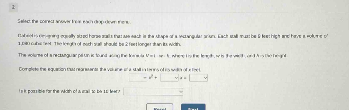 2 select the correct answer from each drop - down menu. gabriel is desi…