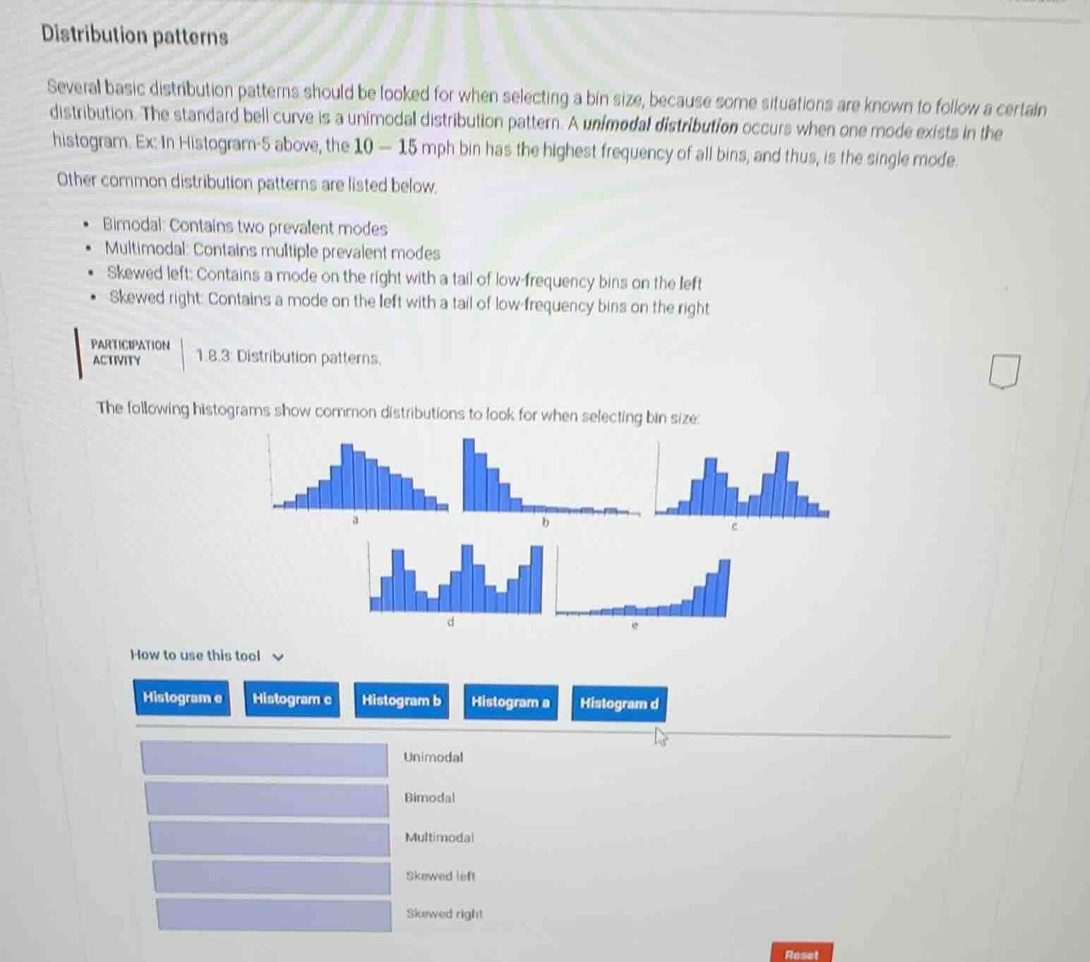 distribution patterns several basic distribution patterns should be loo…