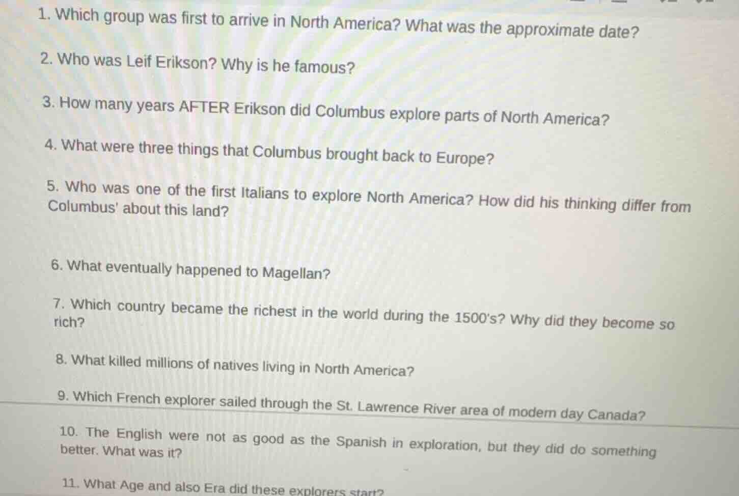 1. which group was first to arrive in north america? what was the appro…