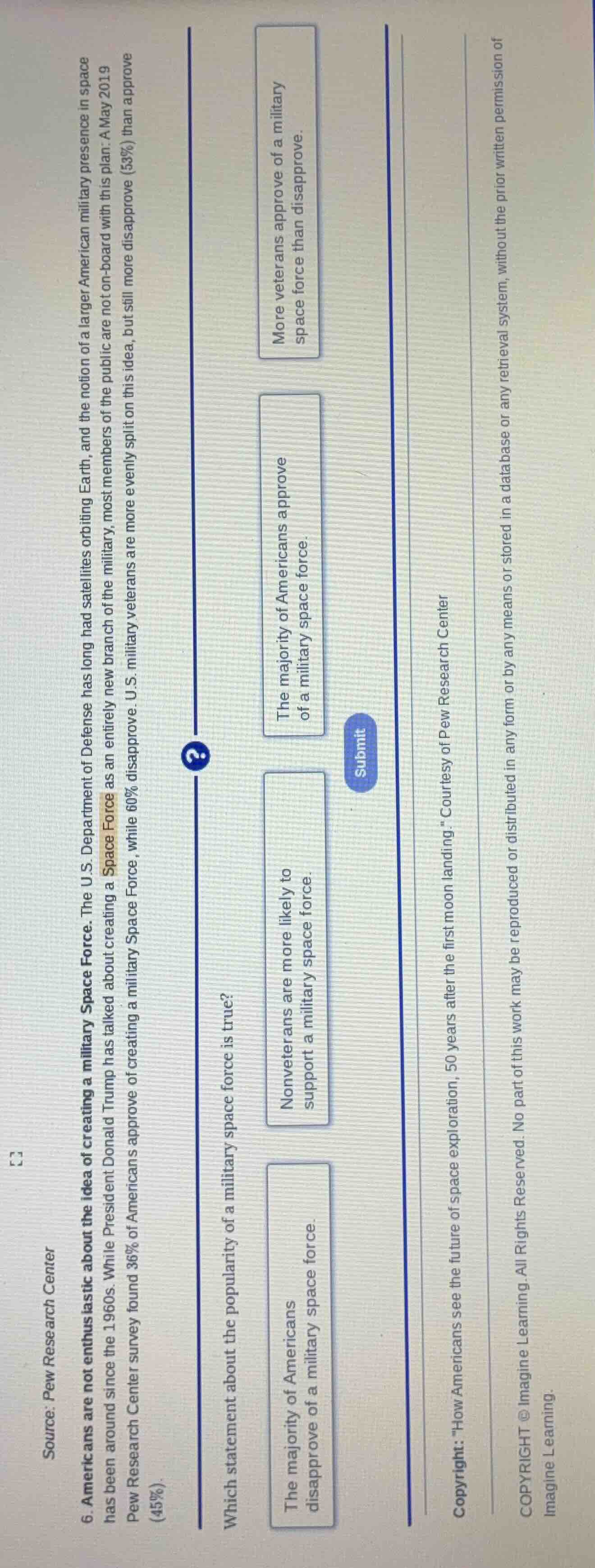 source: pew research center 6. americans are not enthusiastic about the…