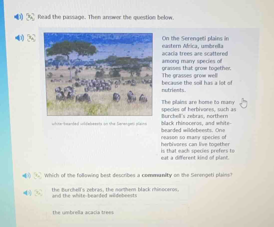 read the passage. then answer the question below. white - bearded wilde…