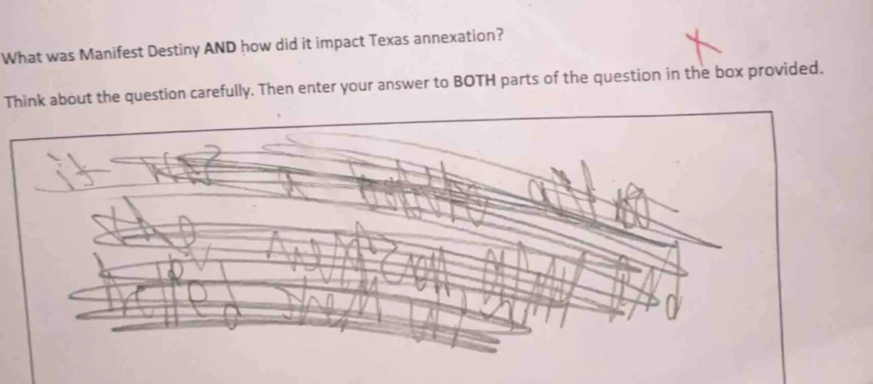 what was manifest destiny and how did it impact texas annexation? think…