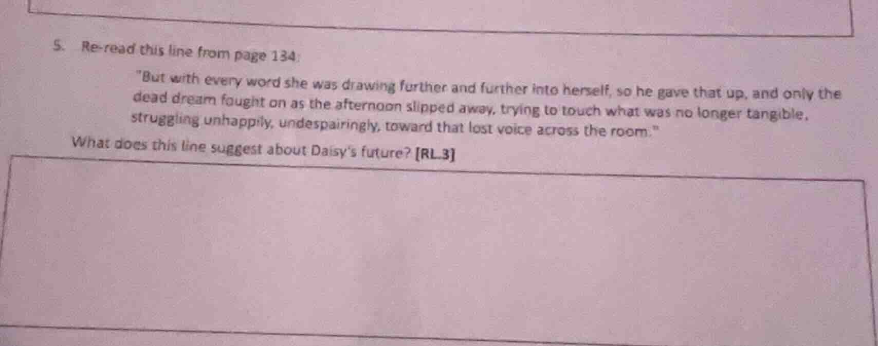 5. re - read this line from page 134: \but with every word she was draw…