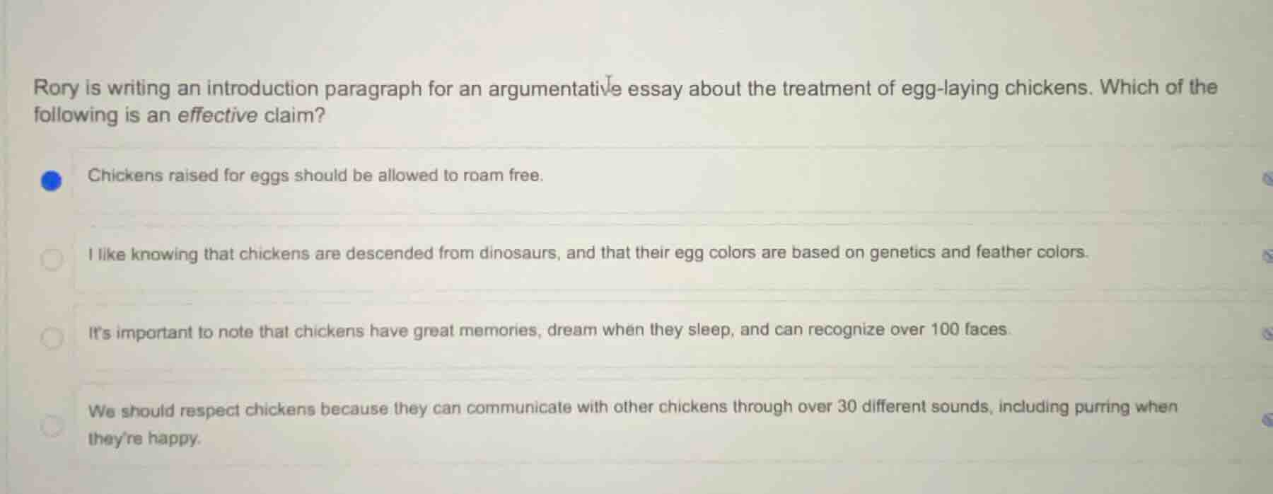 rory is writing an introduction paragraph for an argumentative essay ab…