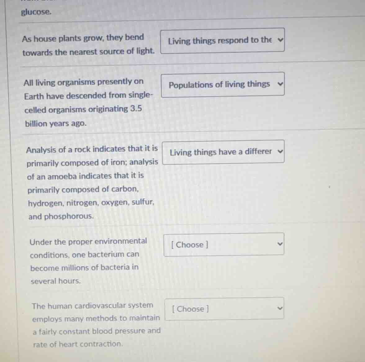glucose. as house plants grow, they bend towards the nearest source of …
