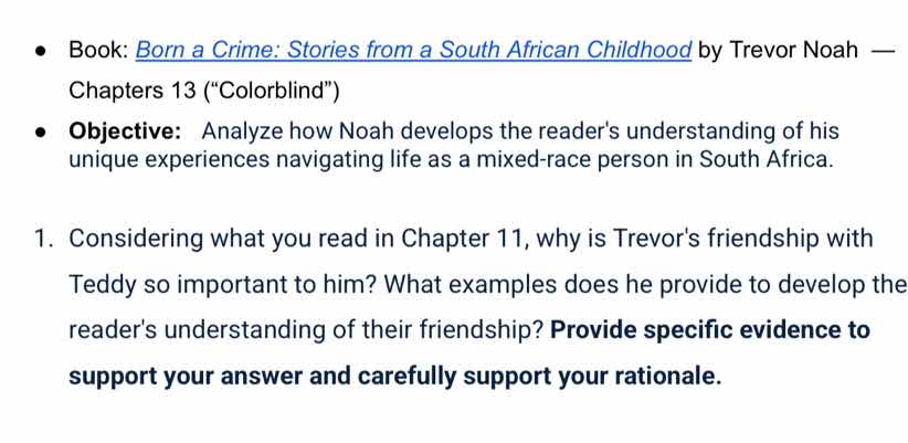 book: born a crime: stories from a south african childhood by trevor no…