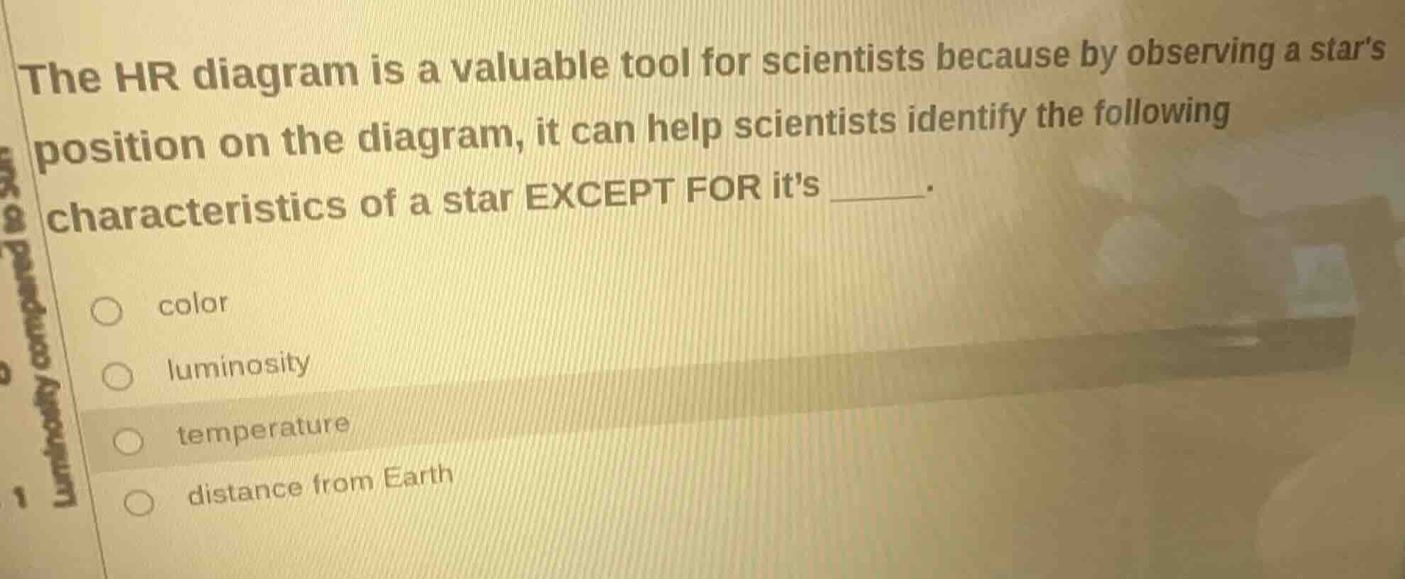 the hr diagram is a valuable tool for scientists because by observing a…