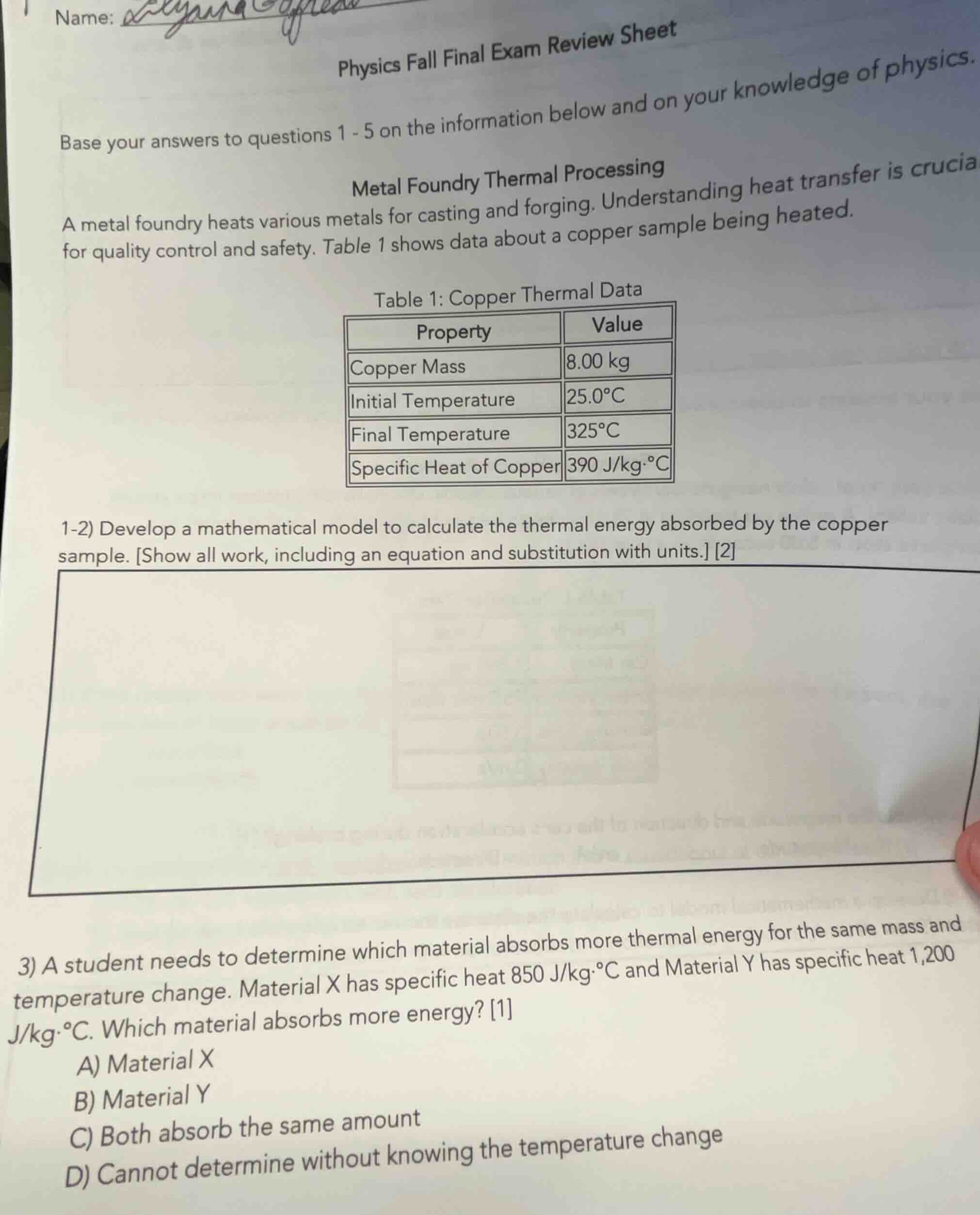 name: physics fall final exam review sheet base your answers to questio…