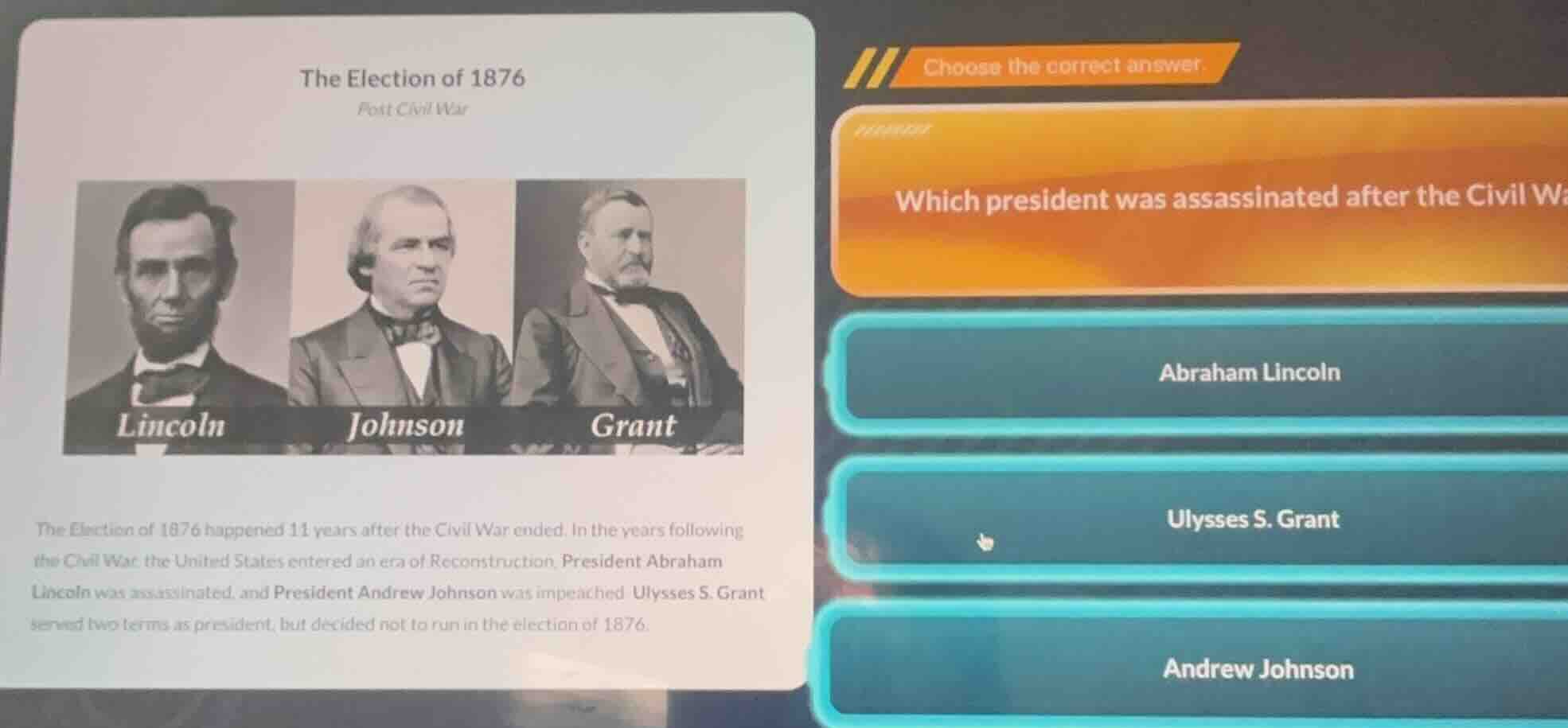 the election of 1876 post civil war the election of 1876 happened 11 ye…