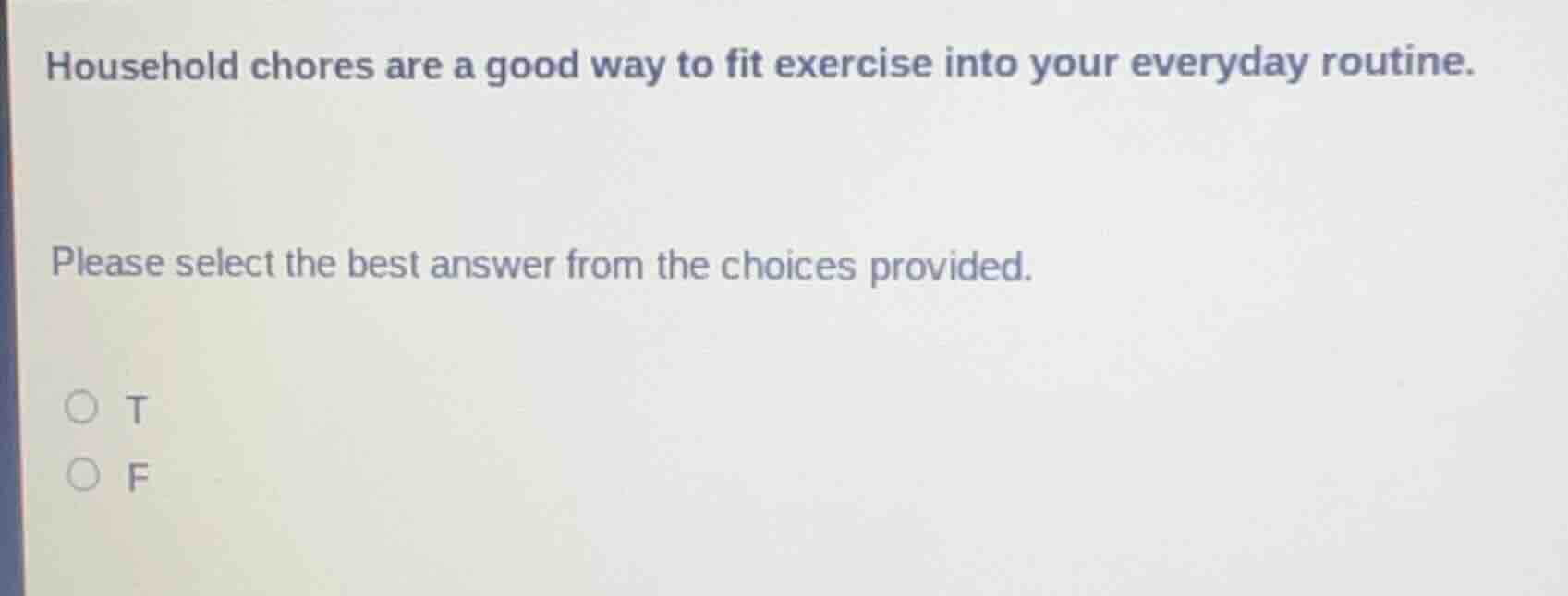 household chores are a good way to fit exercise into your everyday rout…