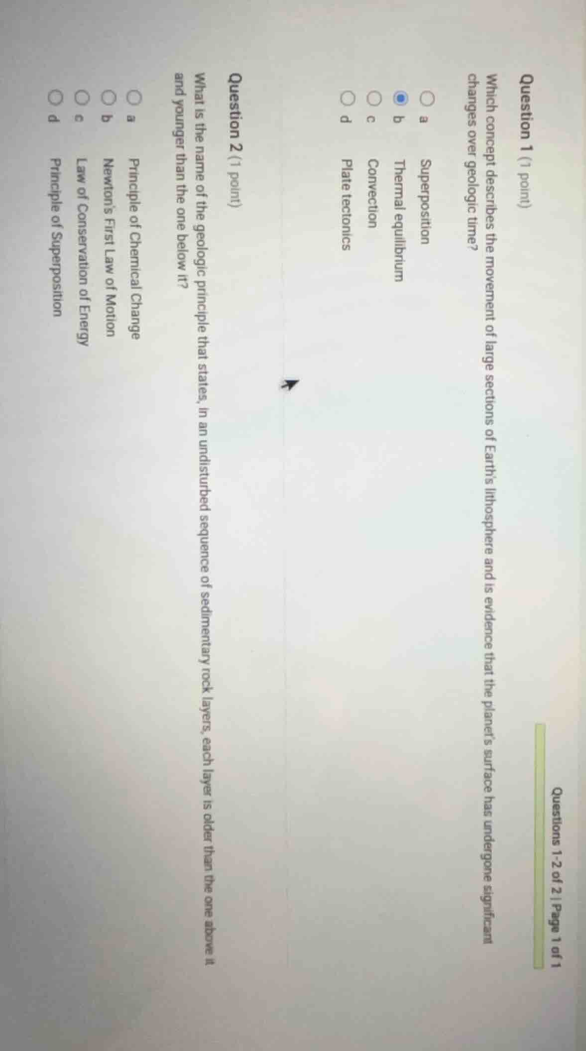 question 1 (1 point) which concept describes the movement of large sect…