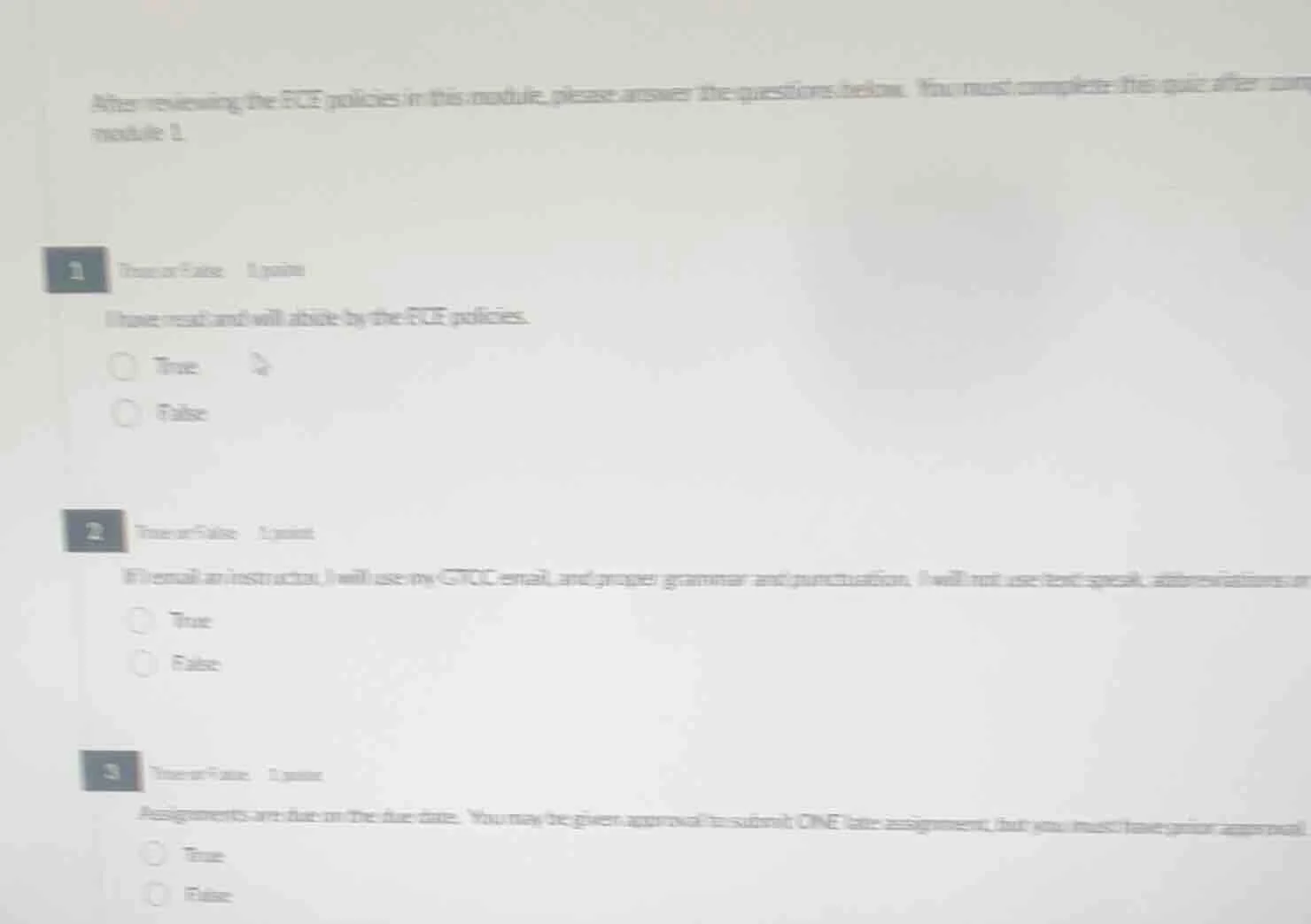 after reviewing the fcc policies in this module, please answer the ques…