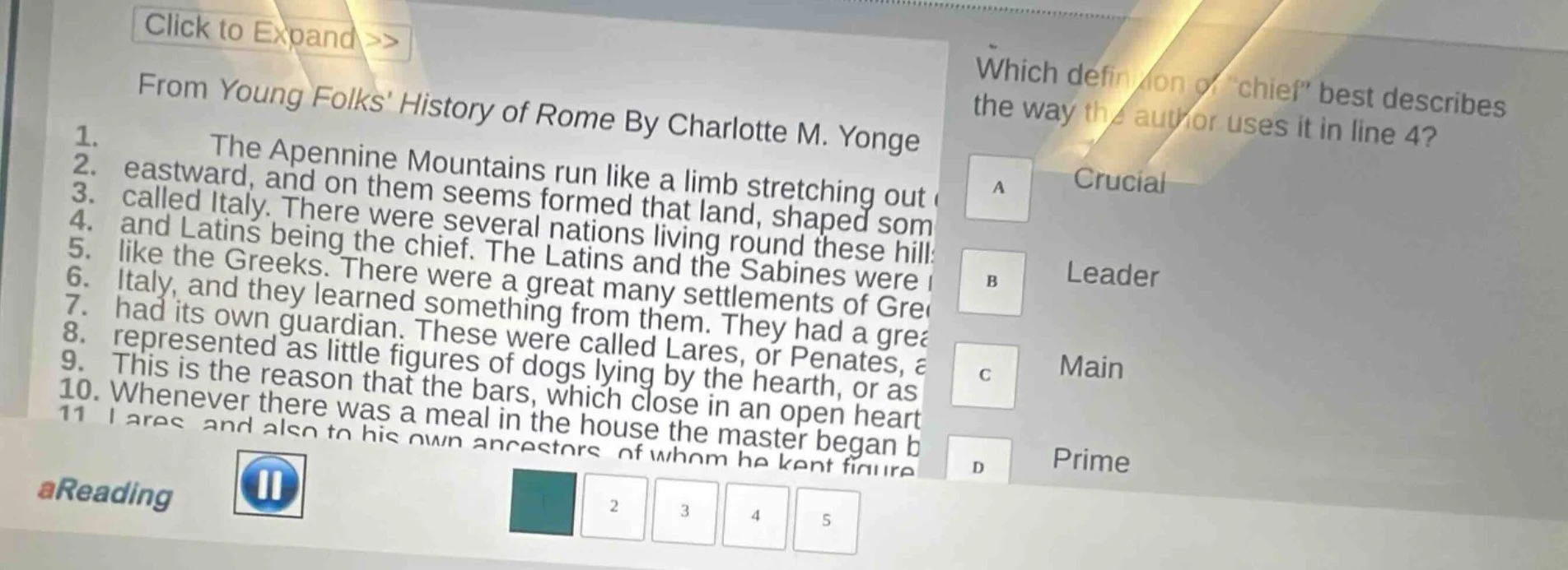 from young folks history of rome by charlotte m. yonge 1. the apennine …