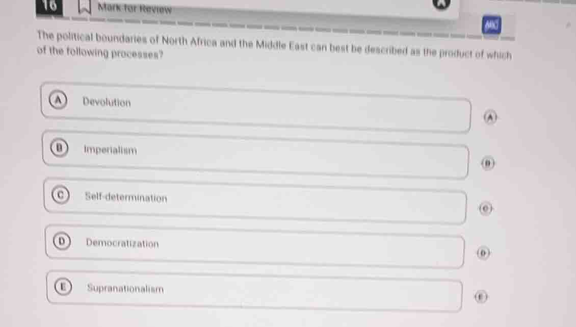 16 mark for review the political boundaries of north africa and the mid…